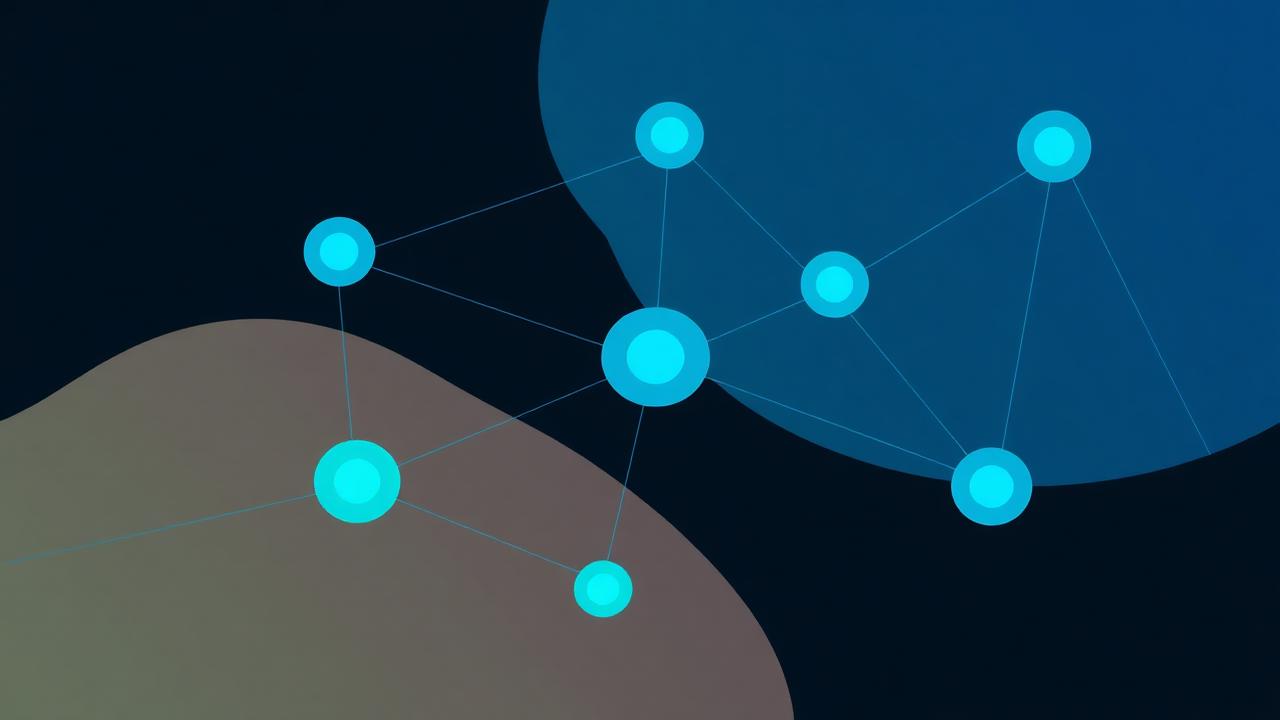 Network diagram showing interconnected integration nodes